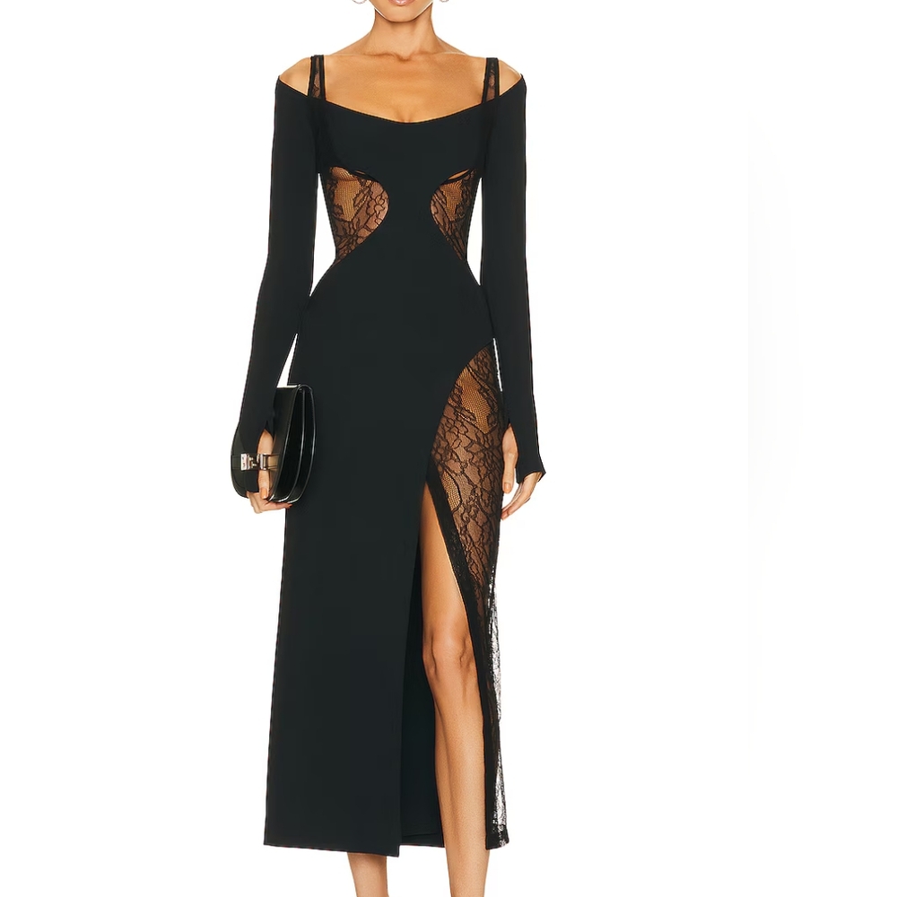 Composite interlock dress